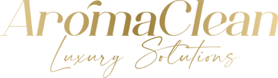 AromaCleanLuxury Logo Gold
